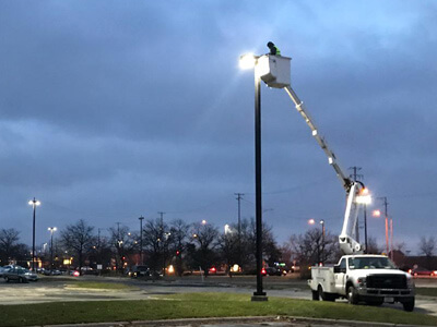 Pole light services